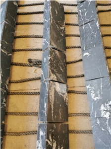 China Royal Ballet Black Granite Honed Elevator Wall Tiles
